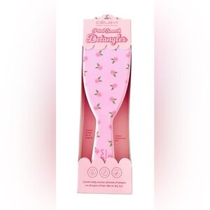 Celavi Pink Petal Smooth Detangler Brush